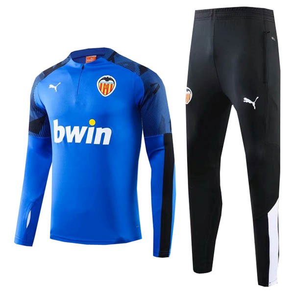 Chandal Del Valencia 2019-2020 Azul Negro